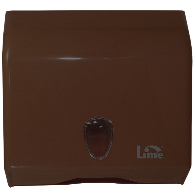 Диспенсер для полотенец V-сложения (ZZ), H3, LIME коричневый (926005)
