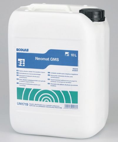 CINALAB Neomax GMS 10л, Средство моющее сильнощелочное для поломоечных машин (429920010/3024960)