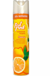 Освежитель воздуха First Fresh Лимон 300мл