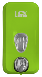 Диспенсер д/жидкого мыла LIME 1л, заливной, зеленый (973004)