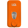 Диспенсер д/жидкого мыла LIME 1л, заливной, оранжевый (973003)