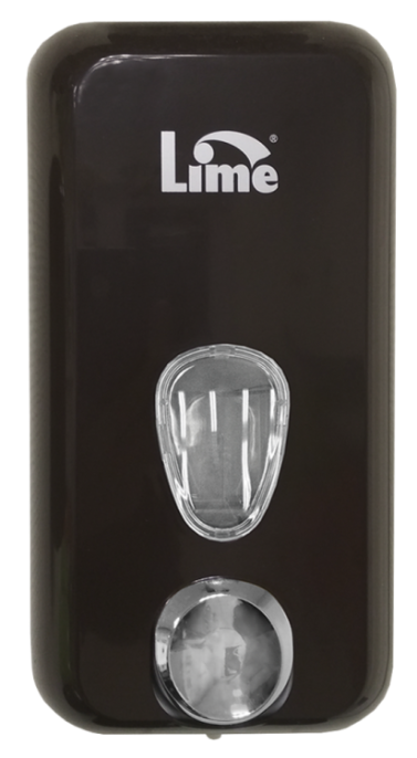 Диспенсер д/жидкого мыла LIME 1л, заливной, коричневый (973005)