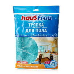 Тряпка д/пола микрофибра 50х60см Haus Frau/Guten Tag (Хаус Фрау/Гутен Так) 