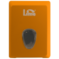 Диспенсер для туалетной бумаги листовой T3, LIME оранжевый (916003)