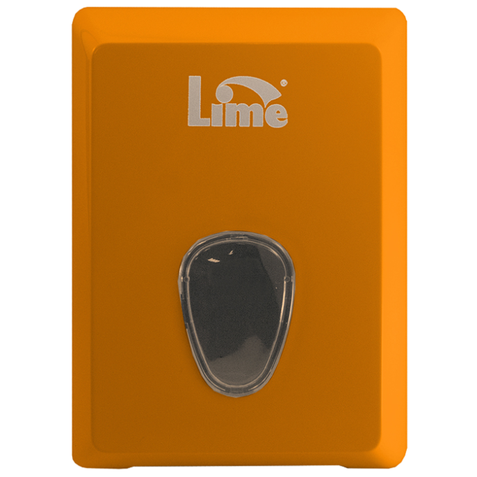 Диспенсер для туалетной бумаги листовой T3, LIME оранжевый (916003)