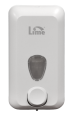 Диспенсер д/жидкого мыла LIME 1л, заливной, белый (973000)