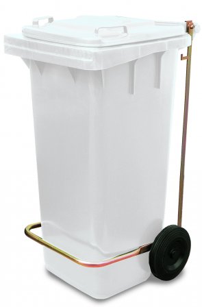3005W Контейнер д/мусора 240л белый BIN240