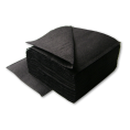 Салфетки LIME 1-сл, 24*24см, 400л, чёрные (410150)