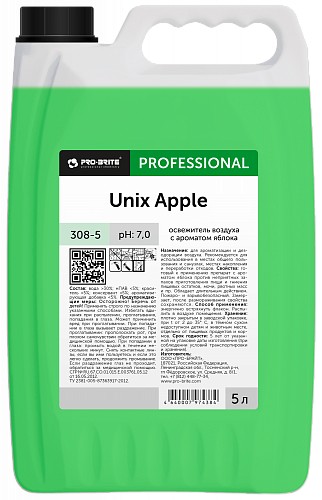 PRO-BRITE UNIX Apple (Уникс Эпл) 5л. Освежитель воздуха (308-5)