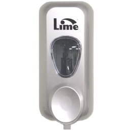 Диспенсер д/жидкого мыла-пены LIME 0.6л, серый (972001)