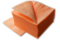 Салфетки LIME 2-сл, 24*24см, 250л, оранжевые (К510250)
