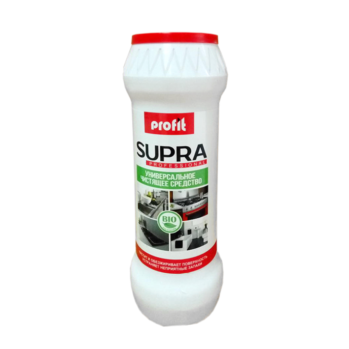 PROFIT Supra 400г, Порошок чистящий с дезинфицирующим эффектом  (477-04)