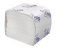 Бумага туалетная листовая  FlyPapir Premium V-сложения, 2-слойная, 200 листов, Т3 (162203)