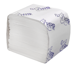 Бумага туалетная листовая  FlyPapir Premium V-сложения, 2-слойная, 200 листов, Т3 (162203)