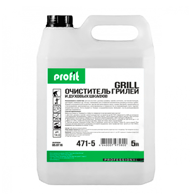 PROFIT Grill 5л, Средство для чистки плит, грилей  (471-5)