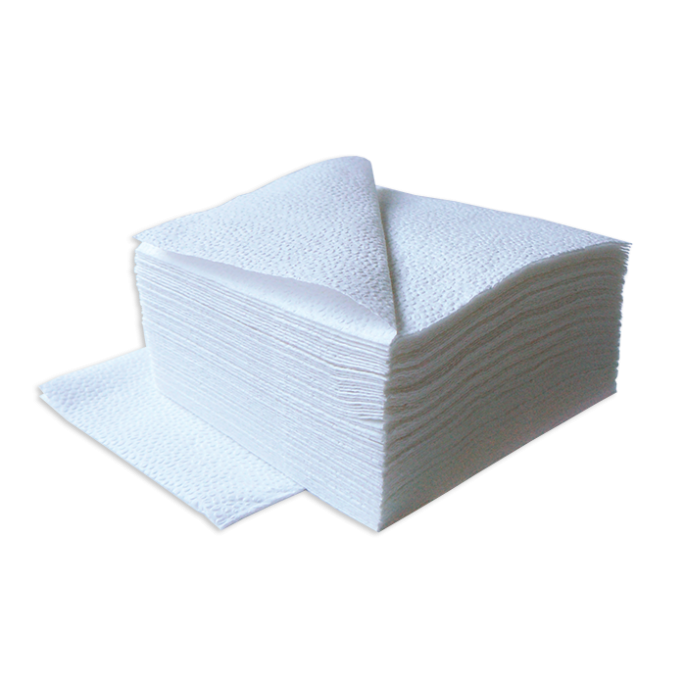 Салфетки LIME 1-сл, 24*24см, 400л, белые (410100)