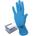 Перчатки Dermagrip high risk powder free M cм. нест латекс (50шт/уп)
